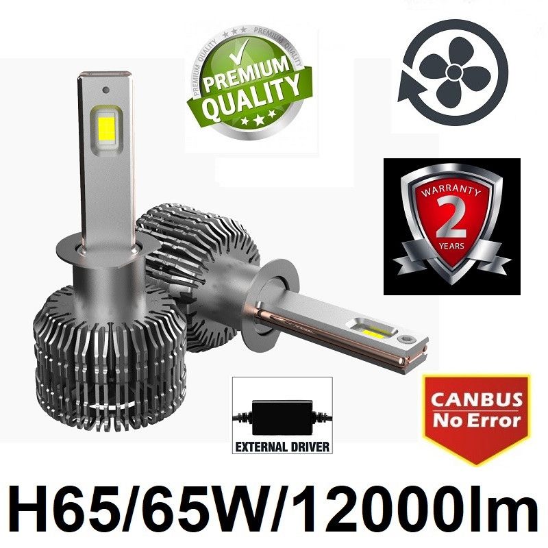 LED SIJALICE  H1 SET 12000LM H65 Can Bus Beograd Zemun